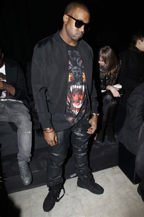 kanye west givenchy shirt|Kanye West wrestling.